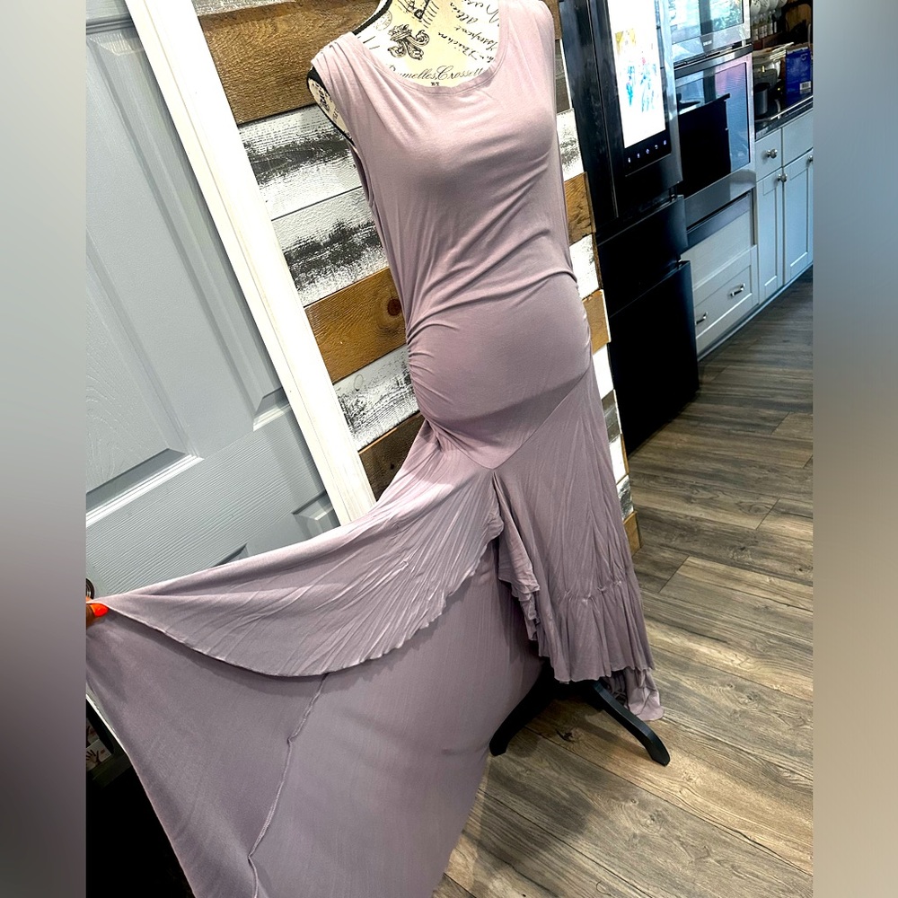 Guess Elegant Mauve Sleeveless Dress